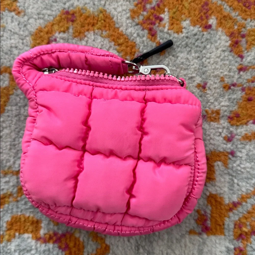 FP Movement Quilted Micro Pouch in Bubblegum - Picture 3 of 6